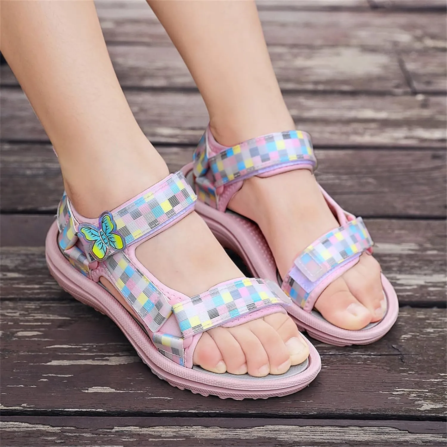 Baby Boots 0to3 Months Breathable Thick Summer Sandals Lightweight Soft Children Sandals Toddler Girl Black Shoes
