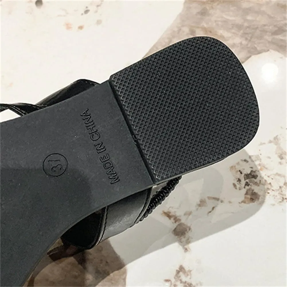 Caistre Womens Strappy Flat Sandal 2025 Summer Fashion Dressy Sandals Arch Support Beach Open Toe Shoes Indoor Outdoor