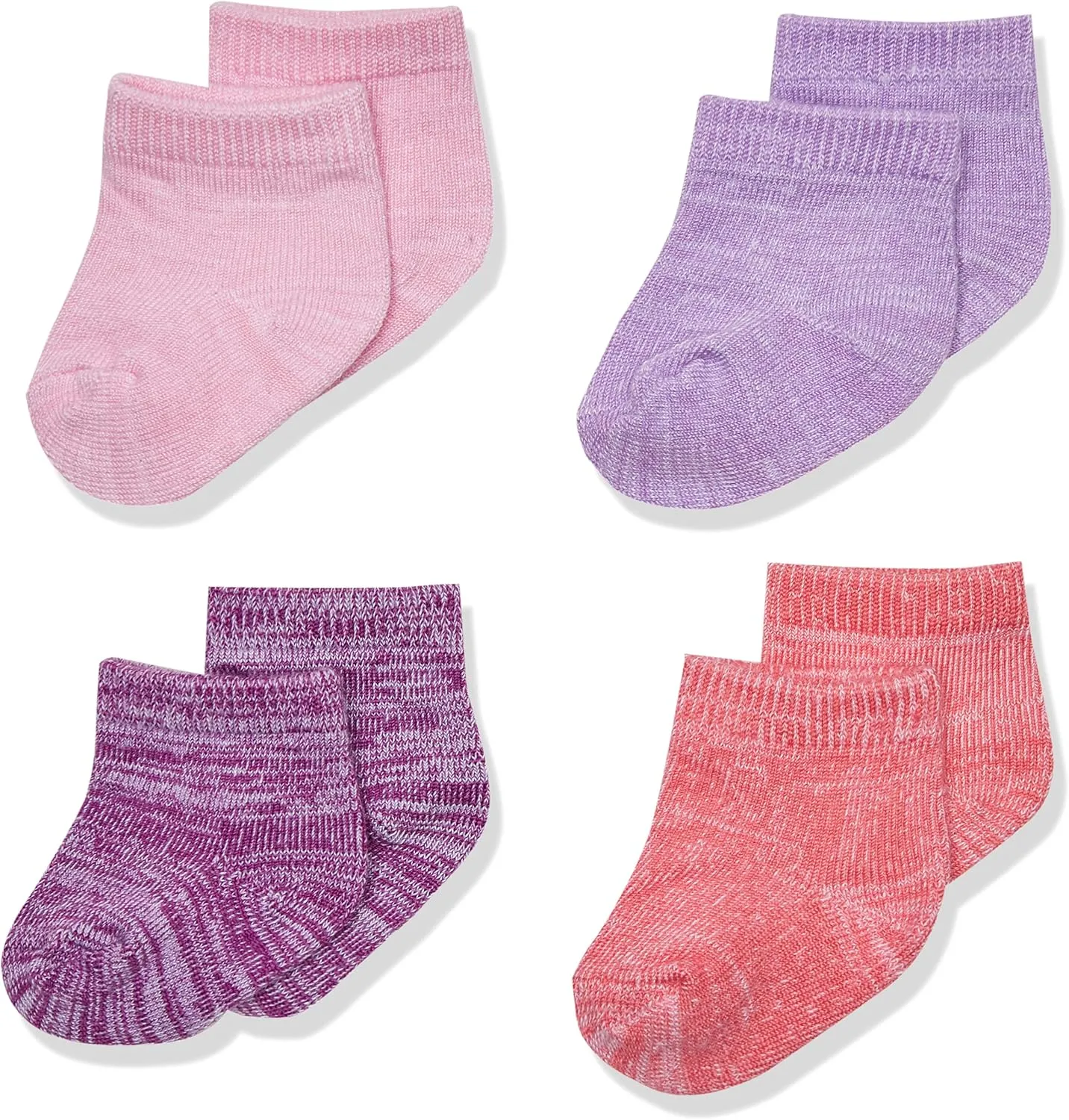Hanes Ultimate Baby Flexy Ankle Length Socks 8-Pack