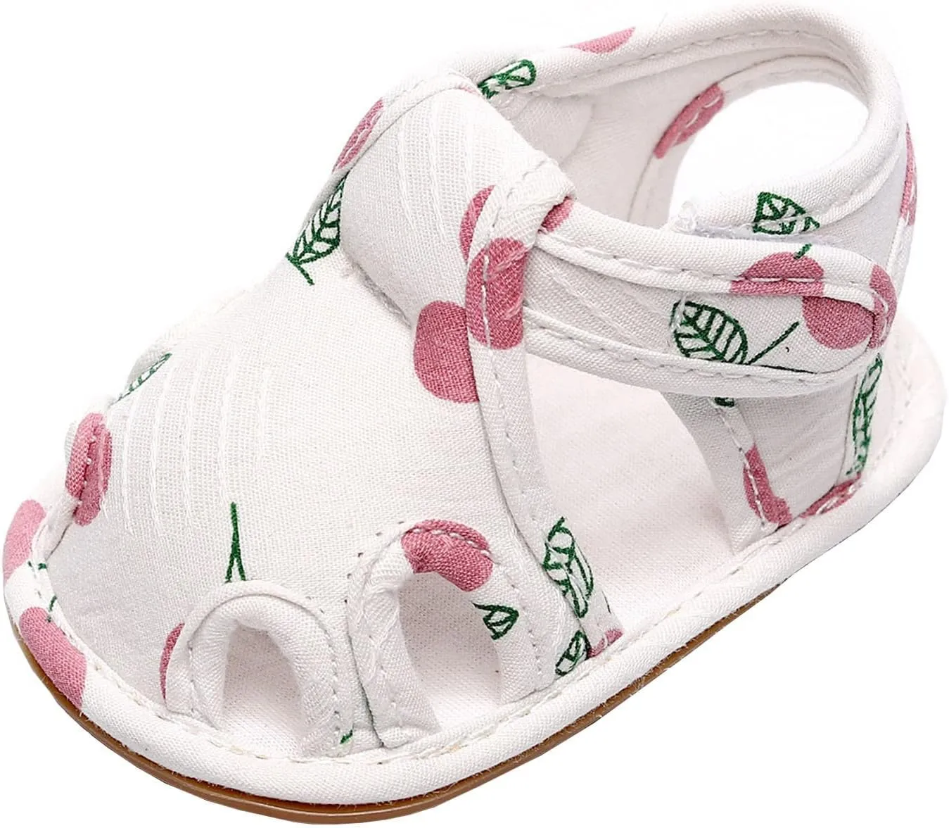 Infant Toddler Shoes Soft Sole Non Slip Toddler Floor Shoes Fruit Cherry Print Sandals Boy Sandals