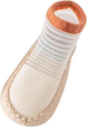 Infant Toddler Shoes Soft Sole Toddler Shoes Striped Hollow Breathable Non Slip Socks Socks Shoes Boys Sandals Size 3
