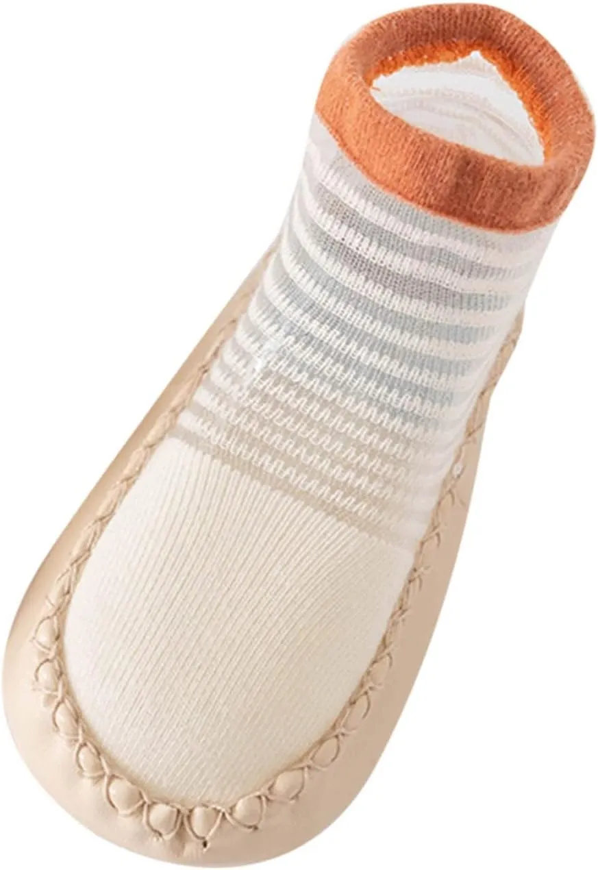 Infant Toddler Shoes Soft Sole Toddler Shoes Striped Hollow Breathable Non Slip Socks Socks Shoes Boys Sandals Size 3