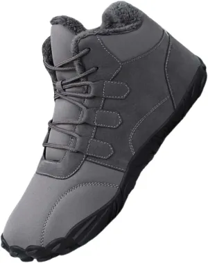 Men's Work Boots Wide Width Hiking Sneakers Shoes Warm Women Working Shoes Nonslip Winter Outdoor Botas Waterproof Non Slip Hike Grounded Footwear
