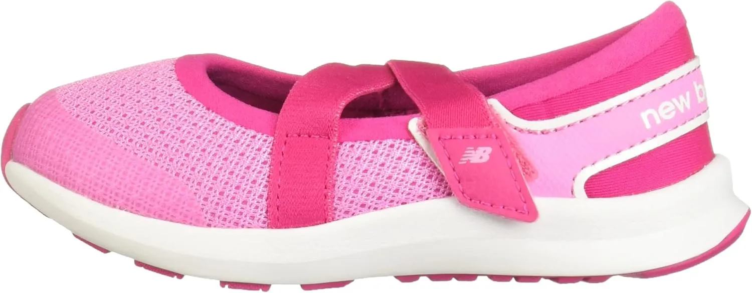 New Balance Baby-Girl's Nb Nergize Mary Jane V1 Hook and Loop Running Shoe