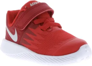 Nike Boys' Star Runner (TDV) Toddler Shoe (6 M US Toddler, University Red/Gym Red/Black/Metallic Silver)