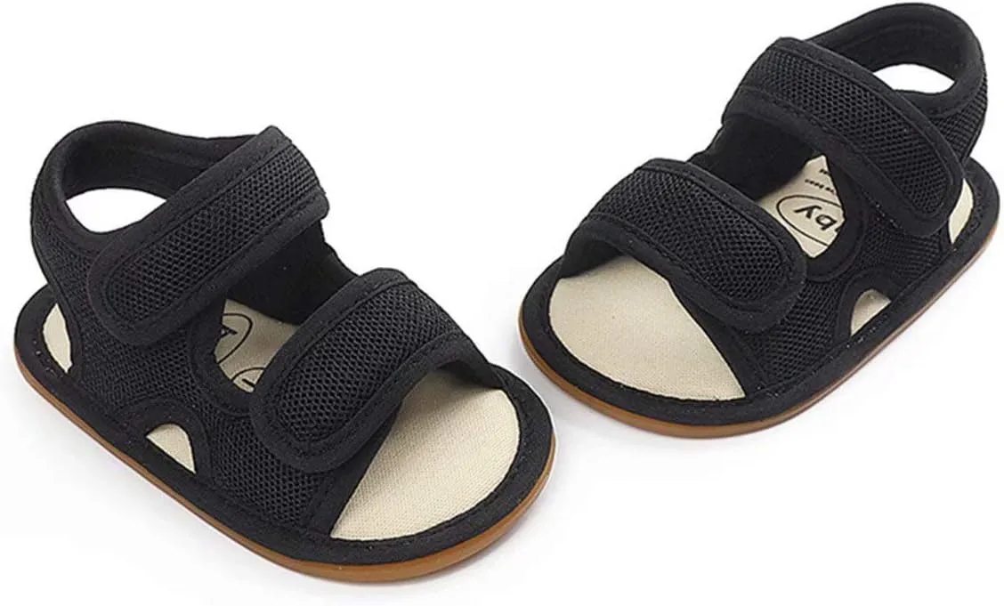 OAISNIT Baby Girls Boys Sandals Premium Breathable Anti-Slip Rubber Sole Infant Summer Outdoor Shoes Toddler First Walkers