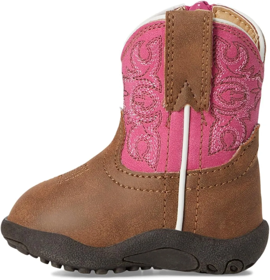 ROPER Baby-Girl's Cowbabies Ainsley (Infant/Toddler) Western Boot