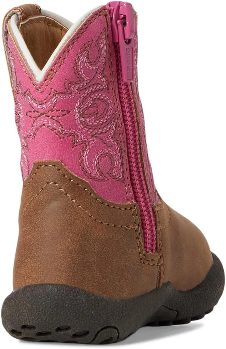 ROPER Baby-Girl's Cowbabies Ainsley (Infant/Toddler) Western Boot