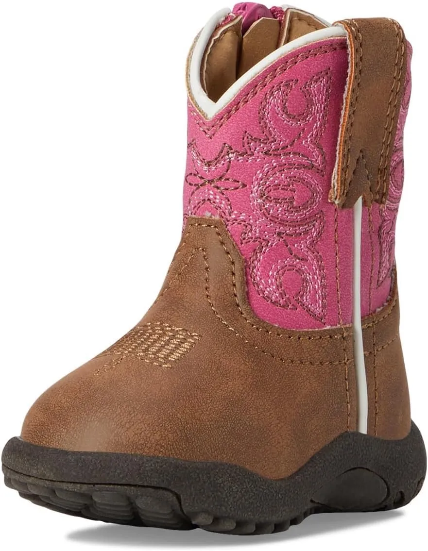 ROPER Baby-Girl's Cowbabies Ainsley (Infant/Toddler) Western Boot