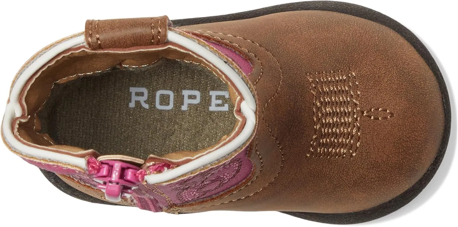 ROPER Baby-Girl's Cowbabies Ainsley (Infant/Toddler) Western Boot