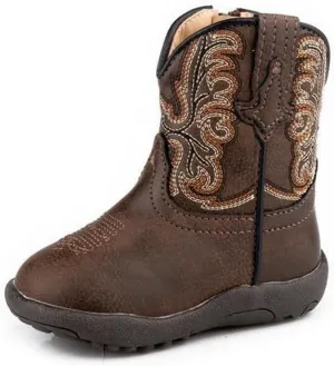 ROPER Unisex-Baby Cowbabies Patrick (Infant/Toddler) Western Boot