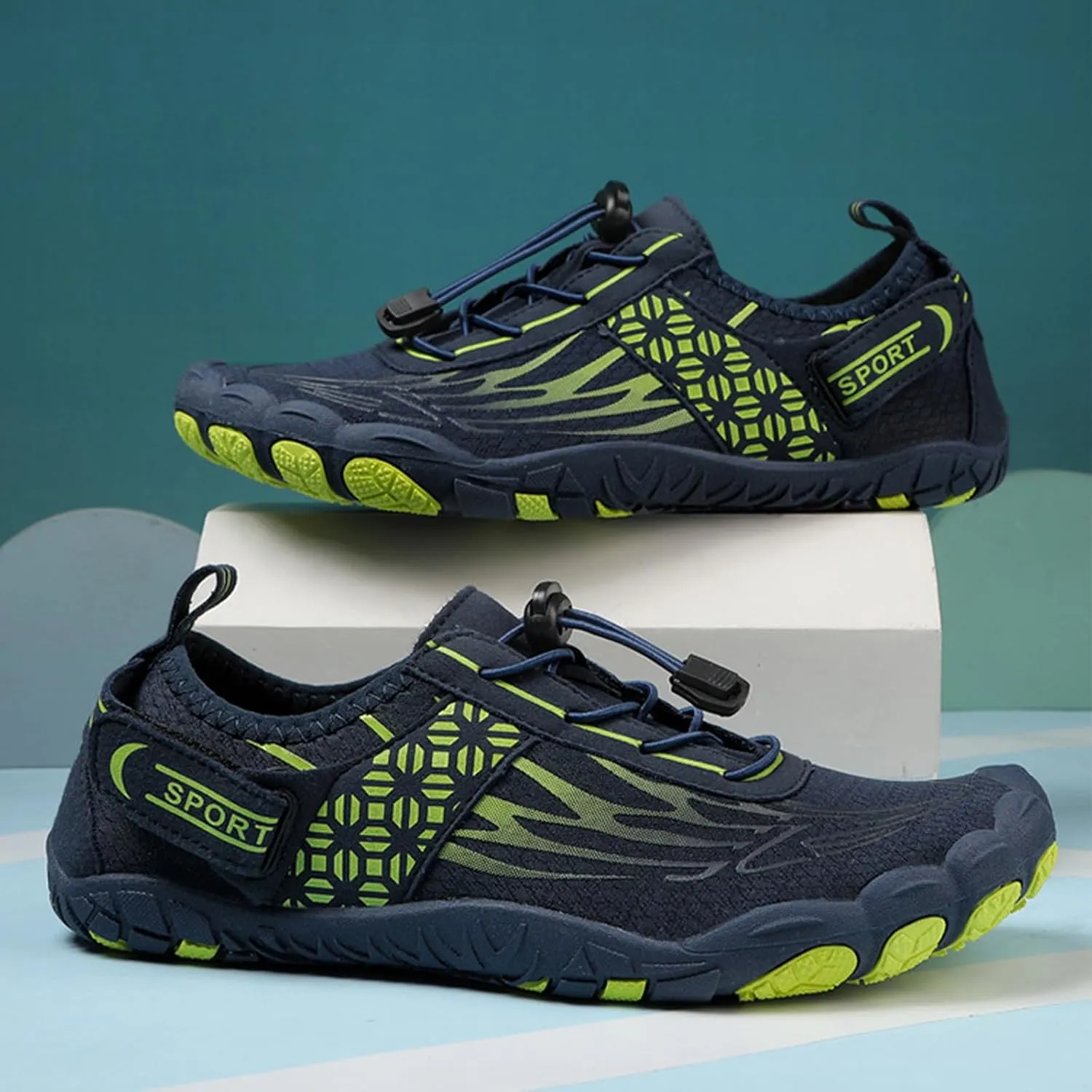 Slip on Walking Shoes Women Dressy Knitted Non Slip Vintage Wide Running Shoes Breathable Gym Workout Shoes Ladies 2024 Fashion Sneakers