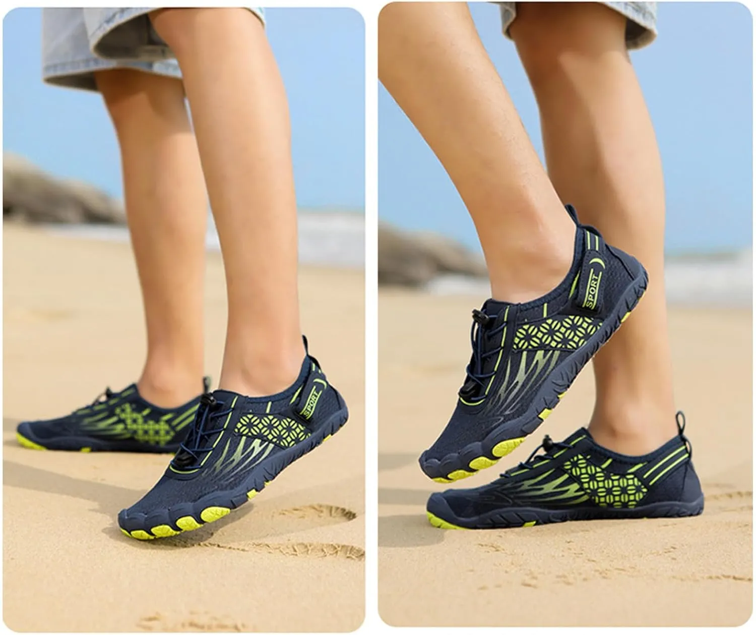 Slip on Walking Shoes Women Dressy Knitted Non Slip Vintage Wide Running Shoes Breathable Gym Workout Shoes Ladies 2024 Fashion Sneakers