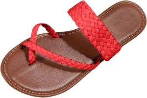 Women's Flat Sandals Summer Home Household Indoor Slip Thick Soled PVC Women Slippers