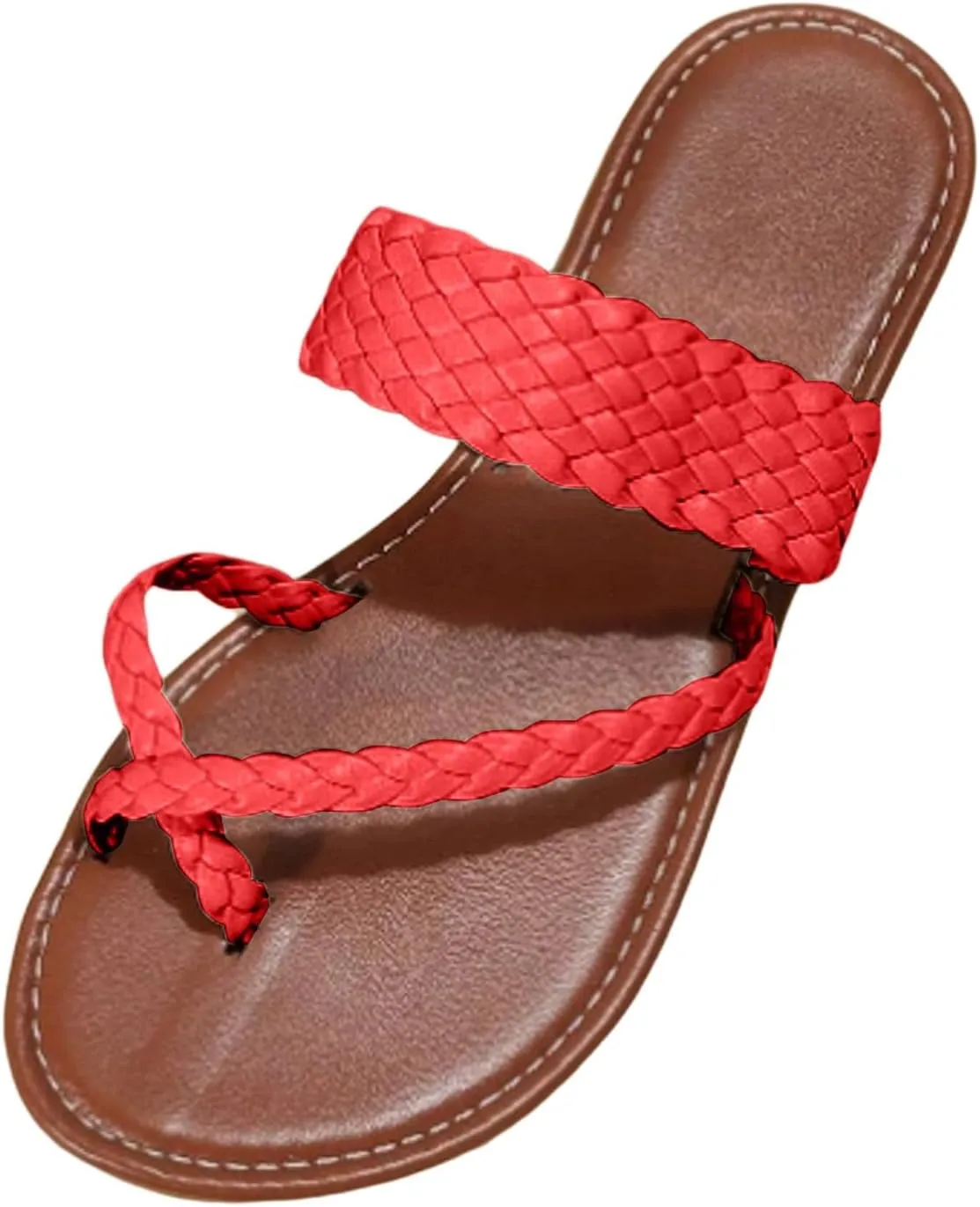Women's Flat Sandals Summer Home Household Indoor Slip Thick Soled PVC Women Slippers