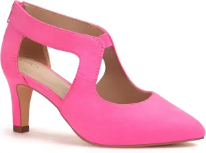 Women's Pumps,Comfortable Closed Toe 3-Inch Kitten Heels,Low Heels for Work,Office,Wedding,and Dressy Occasions,Dress Shoes for Women